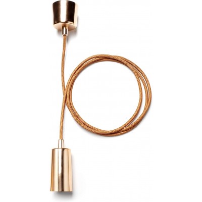 58,95 € Free Shipping | Hanging lamp 8×8 cm. Metal casting. Copper Color