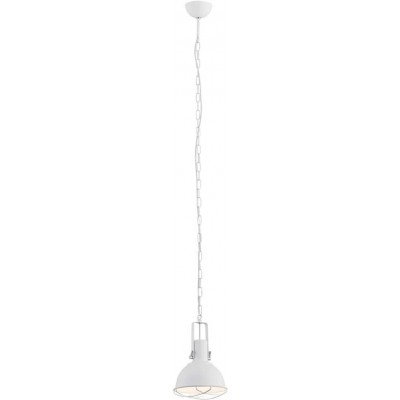 Lámpara colgante Forma Esférica 125×19 cm. Salón, comedor y vestíbulo. Estilo moderno. Acero. Color blanco
