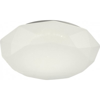 Indoor ceiling light Round Shape 56×52 cm. LED Living room, dining room and lobby. Modern Style. PMMA and Metal casting. White Color