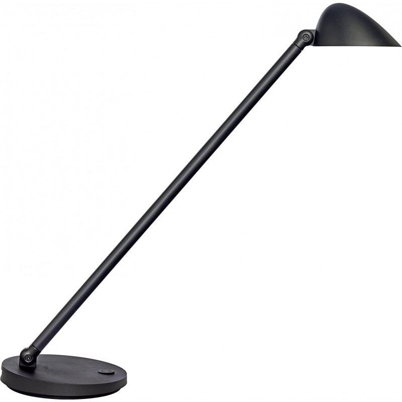 104,95 € Free Shipping | Desk lamp 7W Extended Shape 52×15 cm. Articulable LED Living room, bedroom and lobby. Modern and industrial Style. PMMA. Black Color