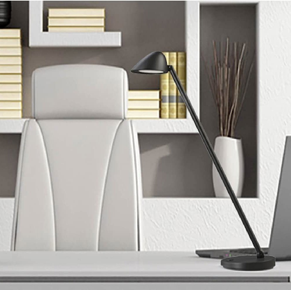 99,95 € 送料無料 | デスクランプ 7W 52×15 cm. 関節式LED Pmma. ブラック カラー