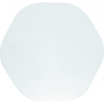 Lampada da parete per interni 14×14 cm. Luce LED dal design esagonale Acrilico e alluminio. Colore bianca