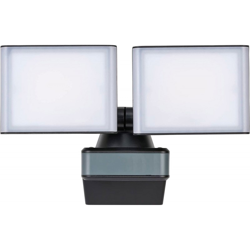 78,95 € Free Shipping | Flood and spotlight 29W Rectangular Shape 25×12 cm. Double LED spotlight. Control with Smartphone APP Terrace, garden and public space. White Color