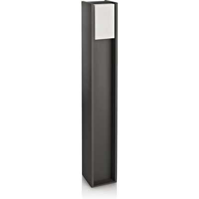 Светящийся маяк Philips 14W 2700K Очень теплый свет. 80×12 cm. Алюминий. Антрацит Цвет