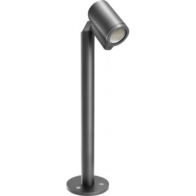 Leuchtfeuer 7W Zylindrisch Gestalten 57×23 cm. Einstellbare LED Terrasse, garten und öffentlicher raum. Aluminium. Schwarz Farbe