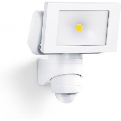 142,95 € Free Shipping | Flood and spotlight 15W Rectangular Shape 22×17 cm. Adjustable LED. Motion sensor Terrace, garden and public space. PMMA. White Color
