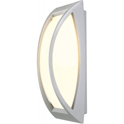 79,95 € Free Shipping | Outdoor wall light 39×16 cm. Terrace, garden and public space. Polycarbonate. Gray Color