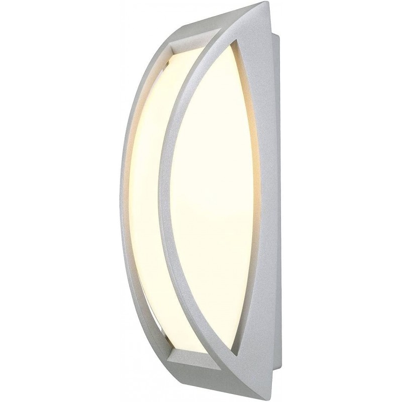 79,95 € Free Shipping | Outdoor wall light 39×16 cm. Terrace, garden and public space. Polycarbonate. Gray Color