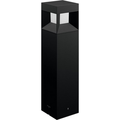 Baliza luminosa Philips 54W 40×10 cm. Aluminio y metal. Color negro