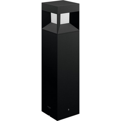 117,95 € Free Shipping | Luminous beacon Philips 54W Rectangular Shape 40×10 cm. Terrace, garden and public space. Aluminum and Metal casting. Black Color