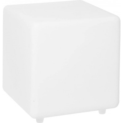 115,95 € Envio grátis | Luminária de piso 1W 32×30 cm. Polietileno. Cor branco