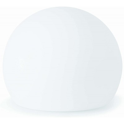 133,95 € Free Shipping | Outdoor wall light 15W Spherical Shape 40×32 cm. Terrace, garden and public space. Modern Style. Polyethylene. White Color
