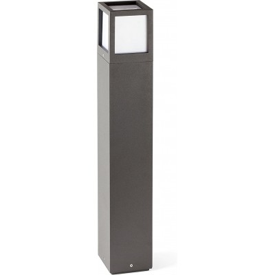 129,95 € Free Shipping | Luminous beacon 20W Rectangular Shape 65×11 cm. Terrace, garden and public space. Modern Style. Aluminum, Metal casting and Polycarbonate. Gray Color