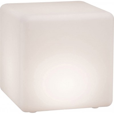 86,95 € Envío gratis | Lámpara de exterior 7W 3000K Luz cálida. 30×30 cm. Pmma. Color blanco