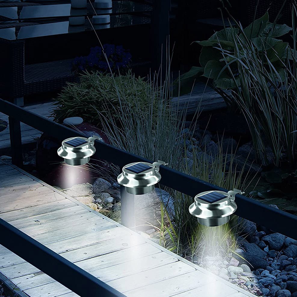 39,95 € Free Shipping | Flood and spotlight 3W 12×12 cm. Stainless steel and pmma. Gray Color