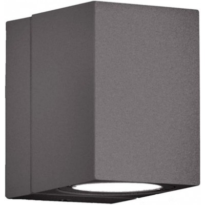 87,95 € Envio grátis | Aplique de parede ao ar livre Trio 3W 10×10 cm. LED Alumínio e metais. Cor antracite