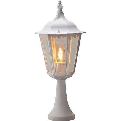 68,95 € Envío gratis | Baliza luminosa 55×24 cm. Metal. Color blanco