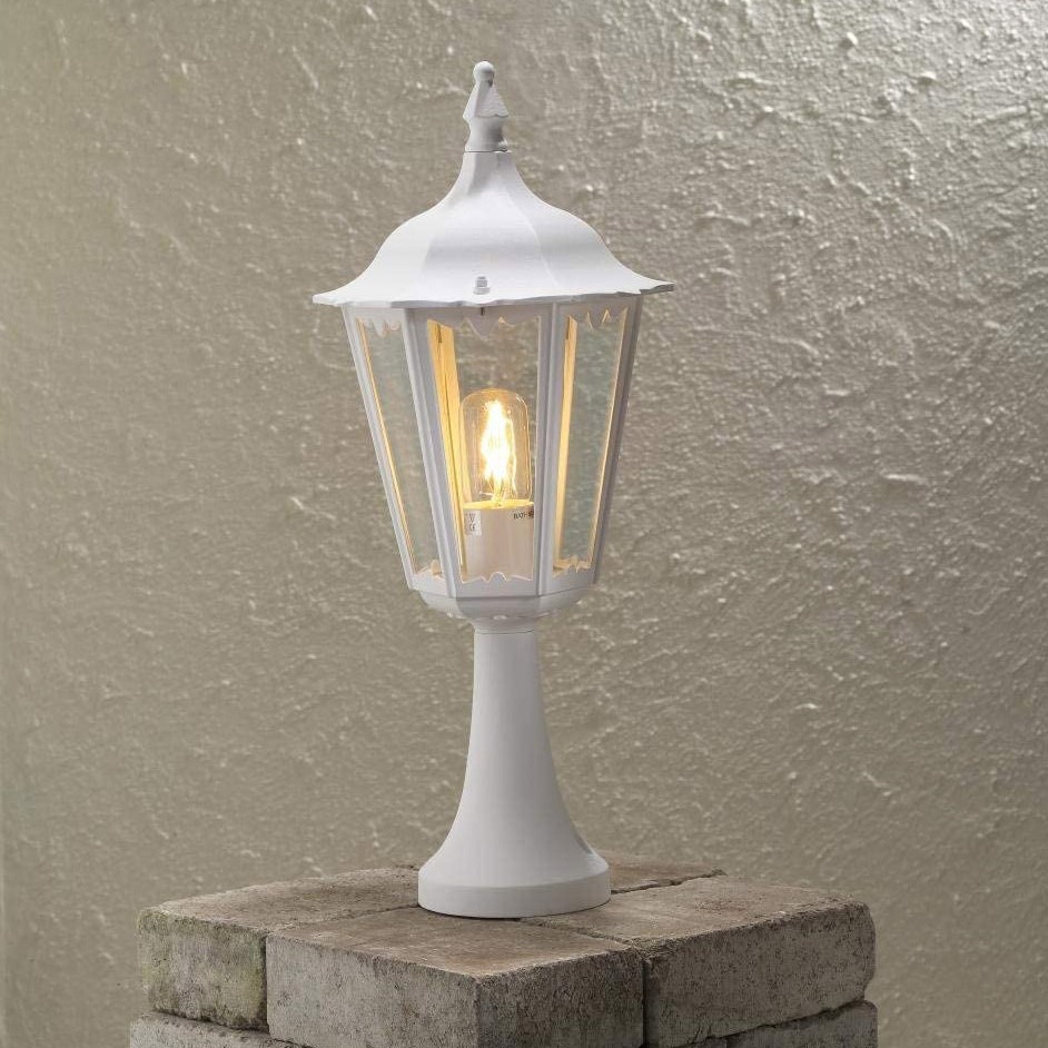 68,95 € Envio grátis | Farol luminoso 55×24 cm. Metais. Cor branco