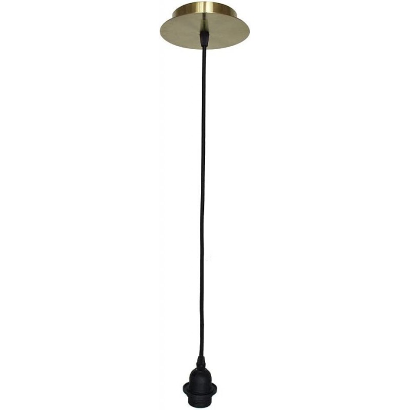 29,95 € Free Shipping | Hanging lamp 16×15 cm. Living room, dining room and lobby. Golden Color