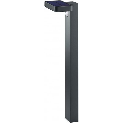 86,95 € Free Shipping | Luminous beacon Trio 4W Rectangular Shape 60×18 cm. Terrace, garden and public space. Stainless steel. Black Color