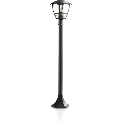 86,95 € Envío gratis | Farola Philips Aluminio. Color negro