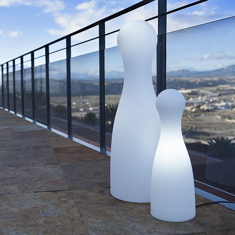 77,95 € Spedizione Gratuita | Lampada da esterno 7W 6500K Luce fredda. 80×28 cm. Pmma. Colore bianca