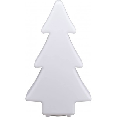 104,95 € Free Shipping | Outdoor lamp 3W 3000K Warm light. 49×28 cm. Pine shaped design Pmma. White Color