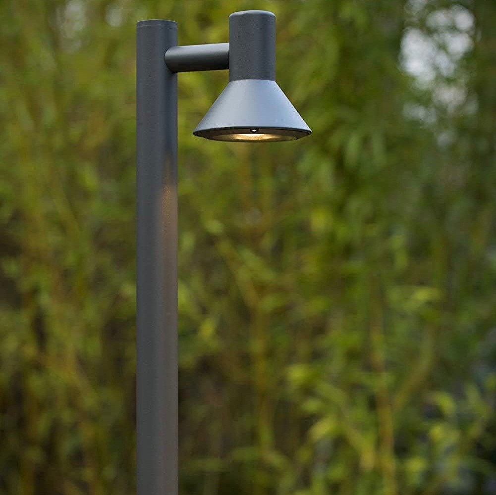 108,95 € Envio grátis | Farol luminoso 5W 65×23 cm. Alumínio. Cor preto