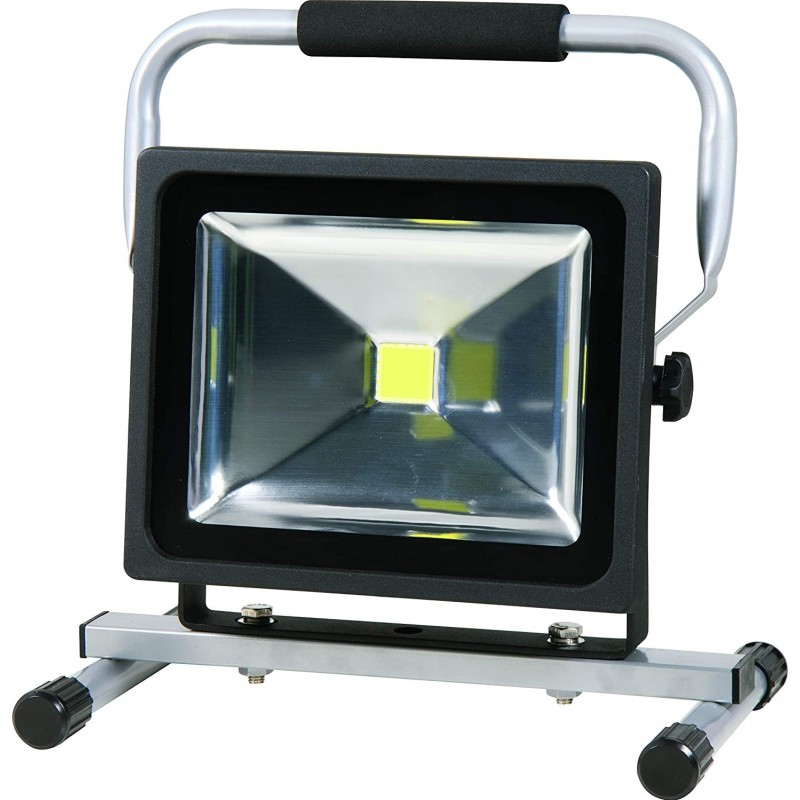 88,95 € Free Shipping | Flood and spotlight 30W 30×26 cm. Aluminum. Black Color