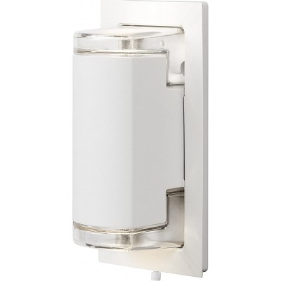 93,95 € Free Shipping | Outdoor wall light 14W 23×12 cm. two-way lighting Aluminum. White Color