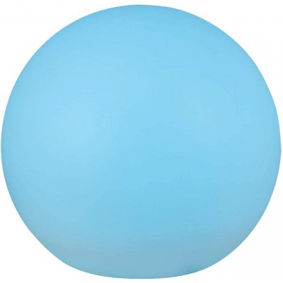 屋外ランプ 3W 球状 形状 38×38 cm. テラス, 庭園 そして 公共スペース. モダン スタイル. PMMA. 青 カラー