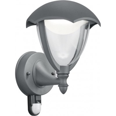 Outdoor wall light Trio 6W Conical Shape 29×22 cm. LED with motion detector Hall. Aluminum. Anthracite Color