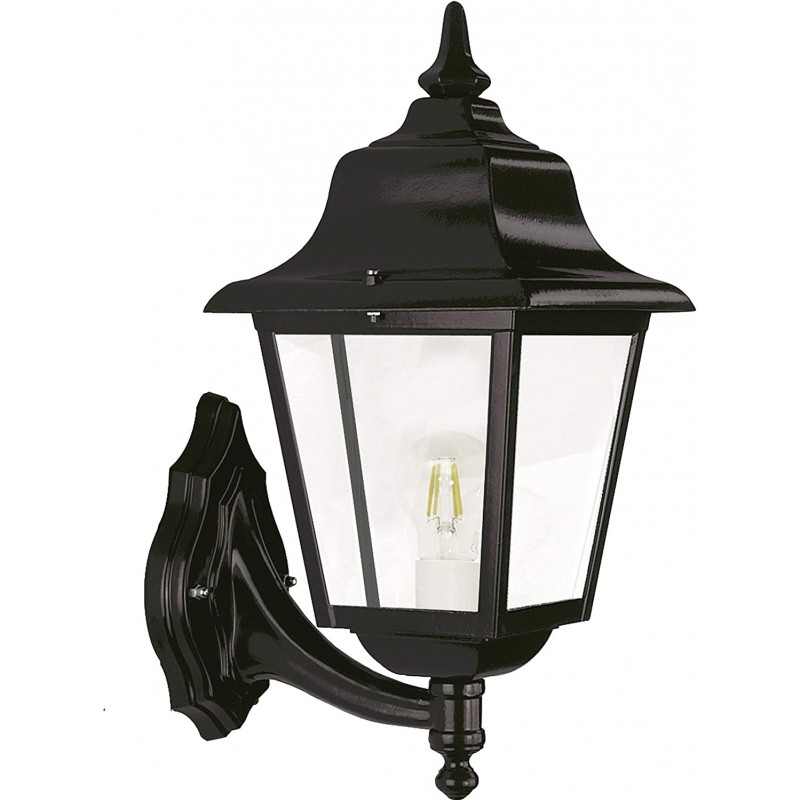 111,95 € Free Shipping | Outdoor wall light Garden. Classic Style. Aluminum. Black Color
