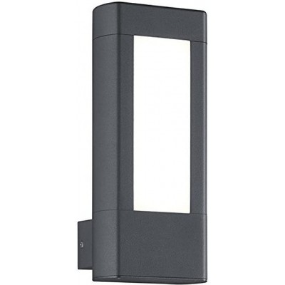 85,95 € Free Shipping | Outdoor wall light Trio 4W Rectangular Shape 25×11 cm. LED Hall. Aluminum. Anthracite Color