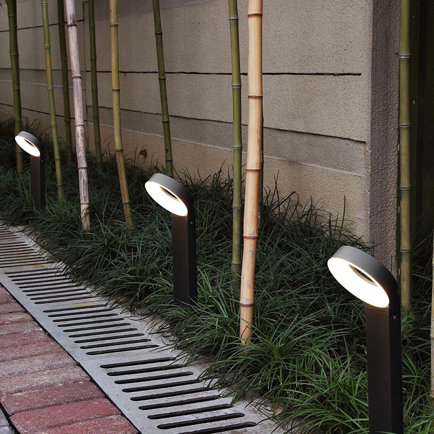 89,95 € Envio grátis | Farol luminoso 14W 73×21 cm. LED Alumínio. Cor preto
