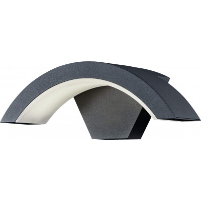 83,95 € Free Shipping | Outdoor wall light Trio 6W Round Shape 30×10 cm. Living room. Modern Style. Metal casting. Anthracite Color