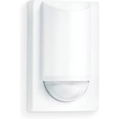 Iluminación de seguridad 1000W Forma Cilíndrica 12×8 cm. Sensor de movimiento Salón, comedor y dormitorio. PMMA. Color blanco