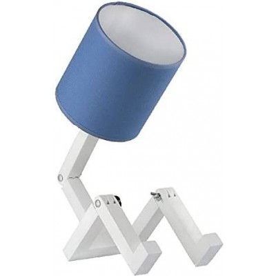 58,95 € Kostenloser Versand | Außenlampe 100W 45×40 cm. Menschliches Design Holz. Blau Farbe