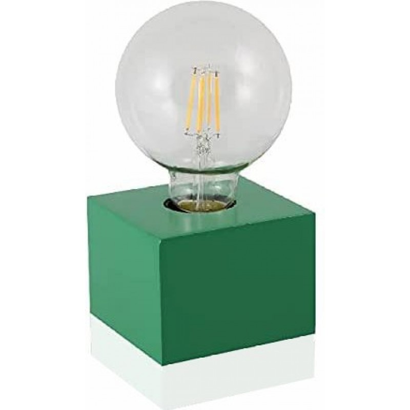 64,95 € Free Shipping | Outdoor lamp Spherical Shape 10×10 cm. Terrace, garden and public space. Wood. Green Color