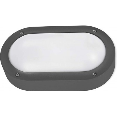 68,95 € Free Shipping | Outdoor wall light 23W LED Terrace, garden and public space. Aluminum and Crystal. Gray Color