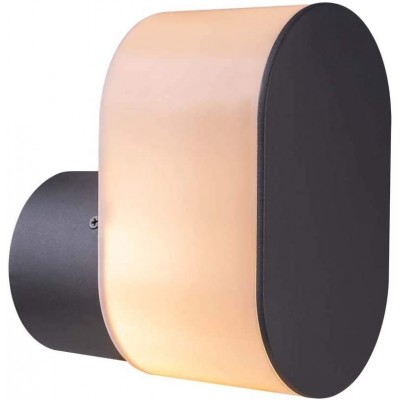 Outdoor wall light 60W 45×45 cm. Terrace, garden and public space. Aluminum. Anthracite Color