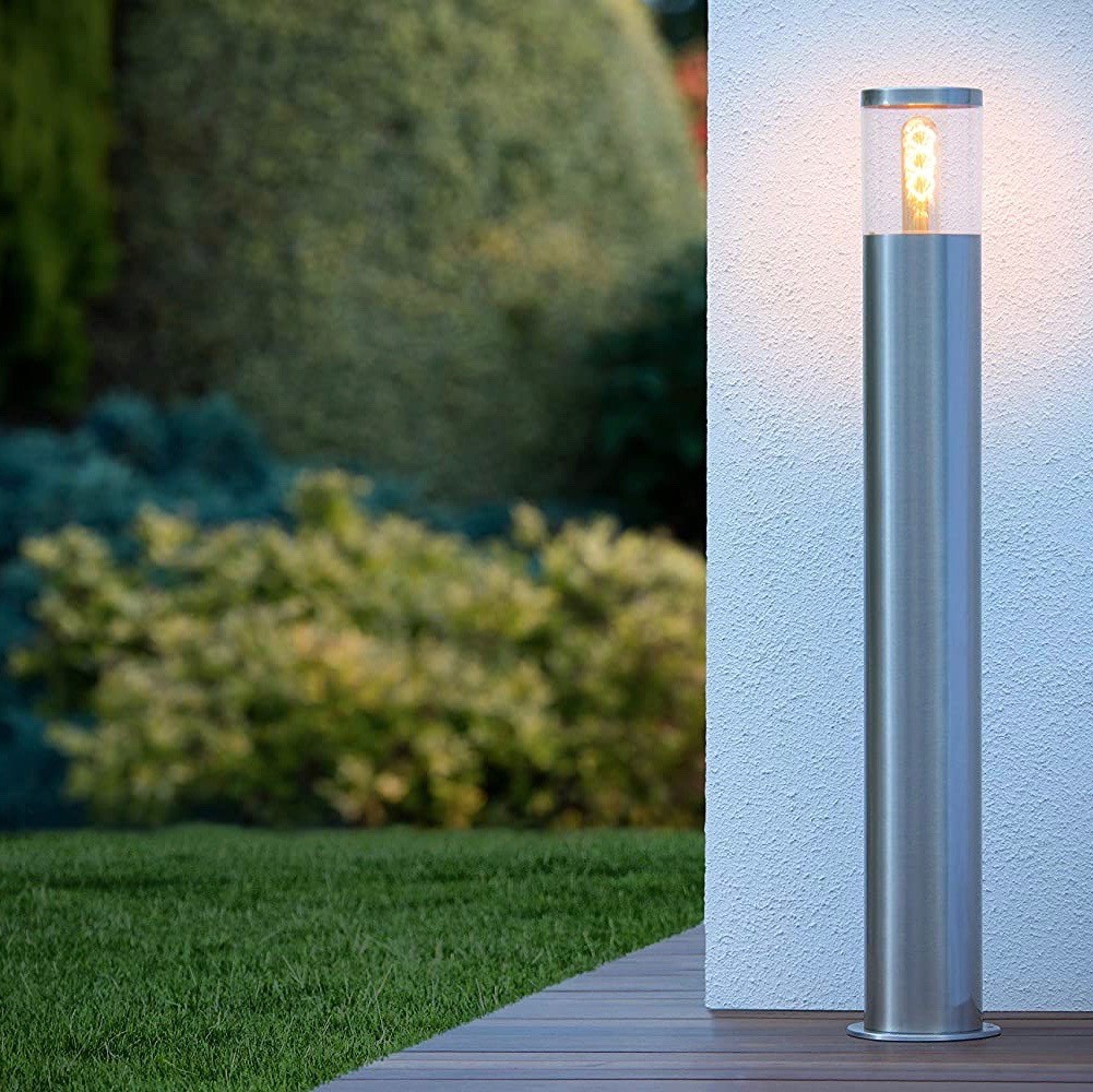 132,95 € Envio grátis | Farol luminoso 40W 80×13 cm. Aço e policarbonato. Cor cromado