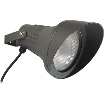 127,95 € Free Shipping | Outdoor wall light 80W Conical Shape Adjustable LED Terrace, garden and public space. Modern Style. Metal casting. Black Color