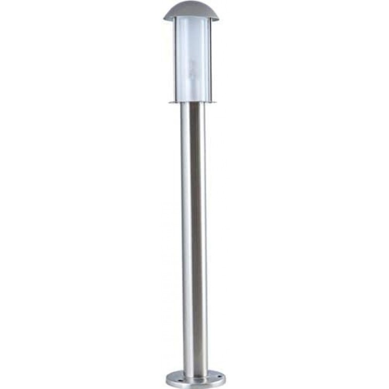 87,95 € Free Shipping | Luminous beacon 2W Cylindrical Shape 59 cm. Terrace, garden and public space. Modern Style. Steel and Stainless steel. Gray Color