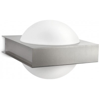 58,95 € Free Shipping | Outdoor wall light Philips 18W Spherical Shape 25×21 cm. two-way lighting Hall. Modern Style. Stainless steel. White Color