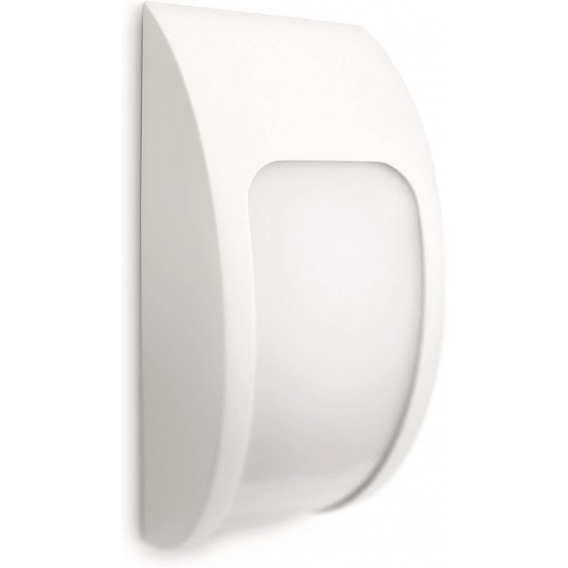 93,95 € Envio grátis | Aplique de parede ao ar livre Philips 20W 32×13 cm. Alumínio. Cor branco
