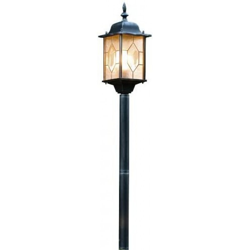 89,95 € Free Shipping | Streetlight Rectangular Shape 115×16 cm. Terrace, garden and public space. Classic Style. Metal casting. Black Color