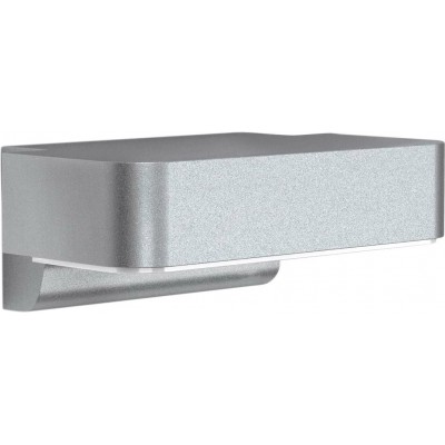 199,95 € Envío gratis | Aplique de pared exterior 23×15 cm. LED con detector de movimiento Metal. Color gris