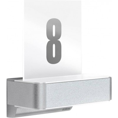 237,95 € Kostenloser Versand | Außenwandleuchte 10W 26×23 cm. Bewegungsmelder Metall. Weiß Farbe