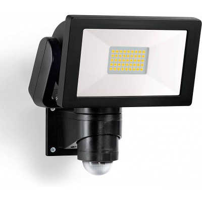 151,95 € Envoi gratuit | Projecteur d'extérieur 29W 4000K Lumière neutre. 24×21 cm. LED avec détecteur de mouvement Aluminium. Couleur noir